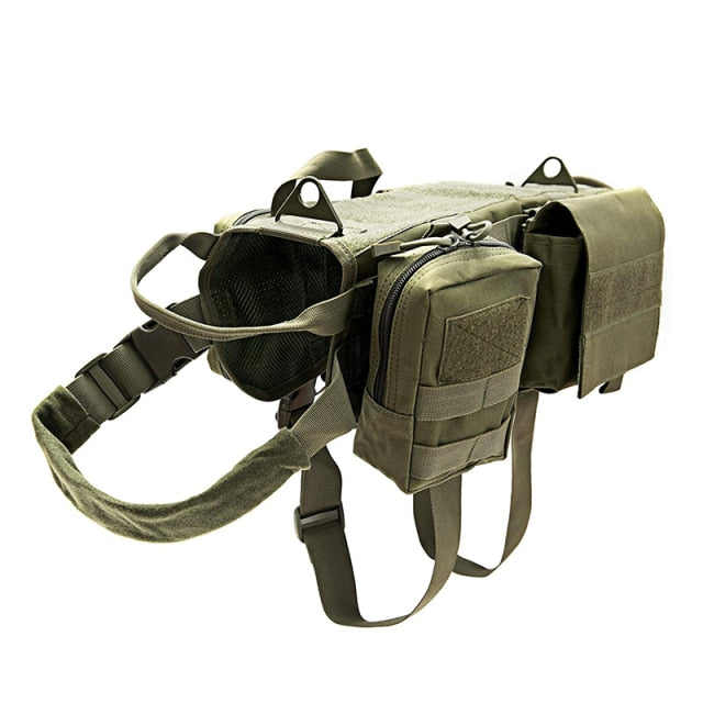 Military-Grade Tactical Dog Harness