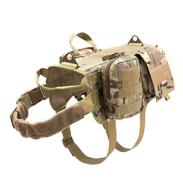 Military-Grade Tactical Dog Harness