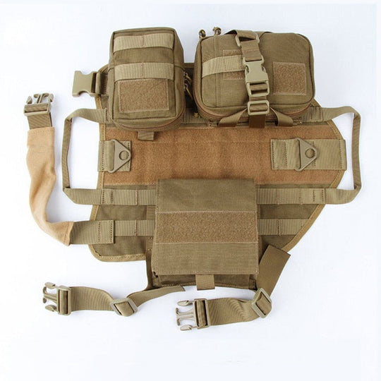 Military-Grade Tactical Dog Harness