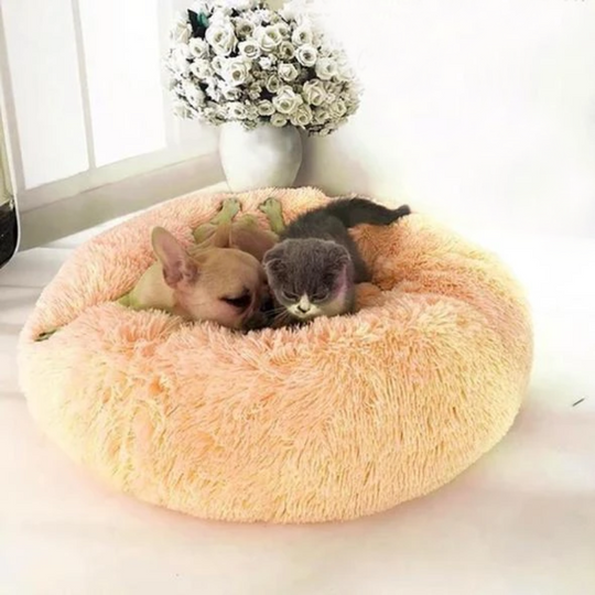 Original Calming Donut Cuddler Cat and Dog Bed