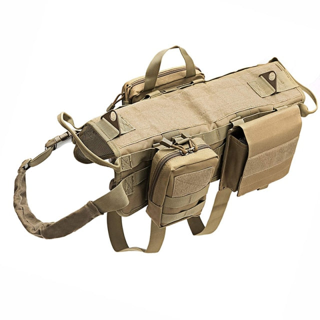 Military-Grade Tactical Dog Harness