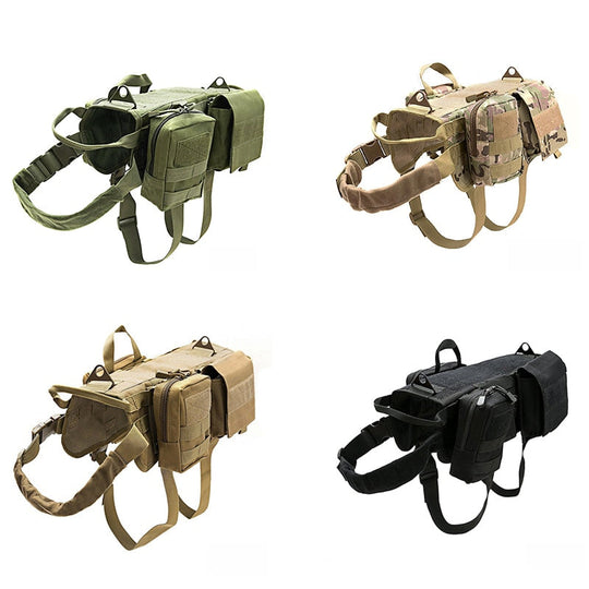 Military-Grade Tactical Dog Harness