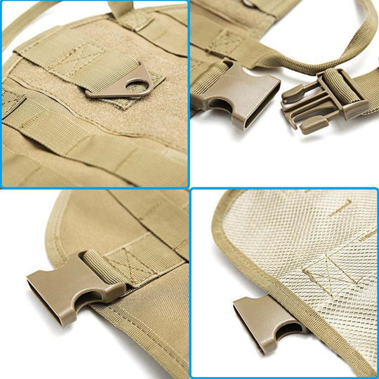 Military-Grade Tactical Dog Harness