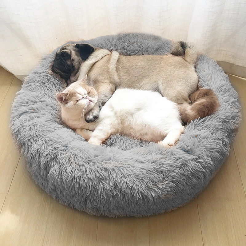 Original Calming Donut Cuddler Cat and Dog Bed