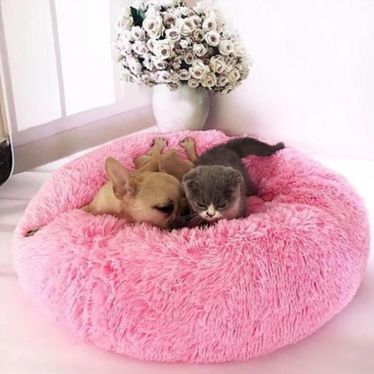 Original Calming Donut Cuddler Cat and Dog Bed